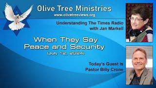 When They Say Peace and Security – Pastor Billy Crone