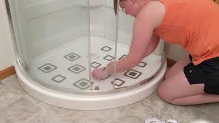 Non-Slip Stickers Shower Instillation