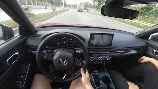 Honda Civic 1.5 RS Turbo 2022 |  P.O.V Test Drive Video