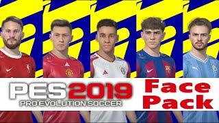 pes 2019 face pack all faces | Smoke Patch Face Pack 2023/24