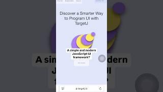 a simple and modern javascript UI framework #ui #javascript #tailwindcss #css #youtubeshorts #3d