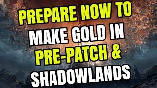 WoW Gold Guide | How I am Preparing To Make Gold In Pre-Patch & Shadowlands