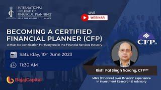 Becoming a Certified Financial Planner (CFP)