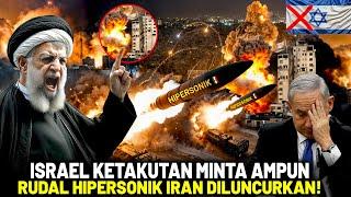 TAK ADA TEMPAT AMAN UNTUK SEMBUNYI! Ribuan Rudal Hipersonik Iran Lumat Habis Israel dalam Semalam