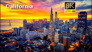 California in 8K VIDEO ULTRA HD HDR Drone