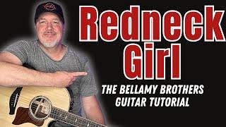 How to Play 'Redneck Girl' The Bellamy Brothers - EASY COUNTRY Guitar Lesson