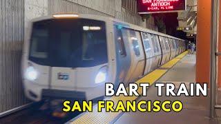 Bart Subway Ride in San Francisco