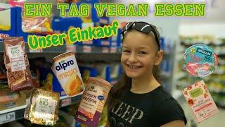 Ein Tag vegan essen - Wir kaufen ein