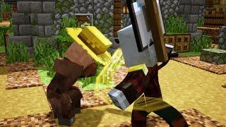 Elite Villager Vs Pillager Life - Minecraft Animation 2