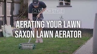 Aerating your lawn | Saxon Lawn Aerator