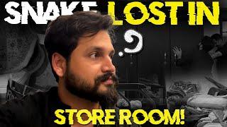 Snake lost in store room | Azlan Shah