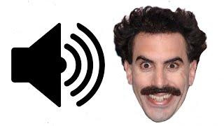 Sound Effect - Borat “VERY NICE”