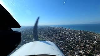 Flight training on a clear day at Herzliya (LLHZ) | Cessna 152