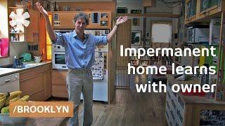 Brooklyn crafted, impermanent house gets wiser with owner