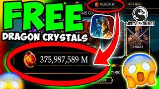 How To Get DRAGON CRYSTALS For FREE In Mortal Kombat Mobile! (Fast Glitch