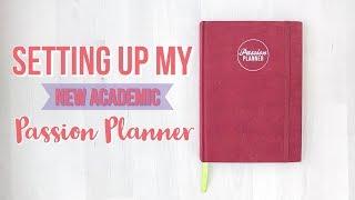 How I Setup My New Passion Planner