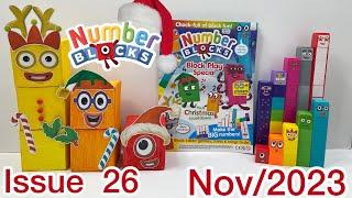 Numberblocks magazine, issue 26, Nov/2023 with Numberblocks 1-10 1️⃣2️⃣3️⃣4️⃣5️⃣