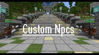 Custom NPCs Mod 1.12 1.7.10 1.7.2 Como hacer una mision Tutorial part 3