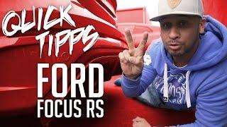 JP Performance - Quick Tipps | Ford Focus RS