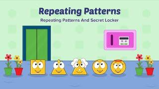 Math Story : Repeating Patterns | Repeating Patterns And Secret Locker | Homeschool | Kids Story