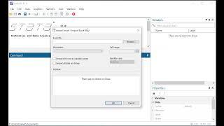 How to Use Stata to Import Data