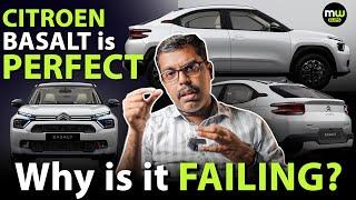 Why the Most Practical SUV Coupe is Failing in India? | Citroen Basalt | MotoClips by MotoWagon.