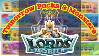 March 4, 2025 Packs and Monsters Lords Mobile