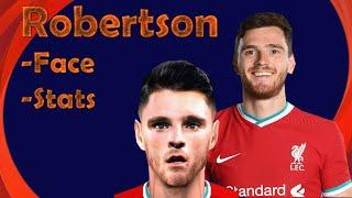 Andrew Robertson - 2020/2021 - Face/Hair/Stats en PES PPSSPP