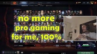 Nikobaby: "no more pro gaming for me, 100%"