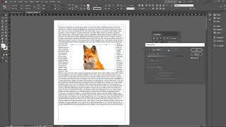 Wrap text around objects in your images in InDesign