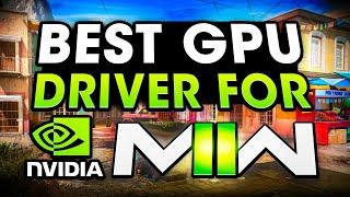 THIS GPU DRIVER FIXES MW2! ( CALL OF DUTY FIX )