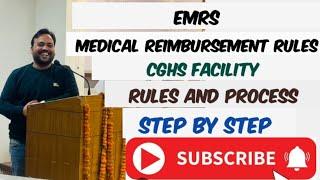 Emrs medical facility | emrs medical reimbursement guidelines | emrs CGHS facilities | emrs medical