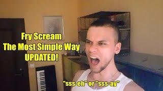 How To Fry Scream The Simplest Way - UPDATE