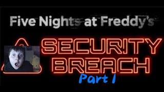 A Youtuber tried beating Five Nights At Freddys Security Breach: Part 1