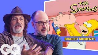 The Simpsons Producers Break Down The Show's Biggest Moments | GQ