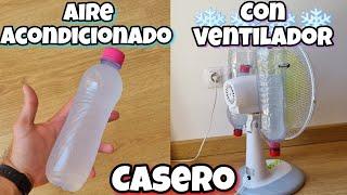 Mantén tu HOGAR FRESCO con apenas DINERO! Como hacer un aire Acondicionado Casero con tu Ventilador