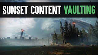 Destiny 2: It's Time To Sunset Content Vaulting