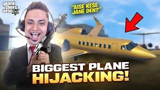 BIGGEST PLANE HIJACKING EVER !! ️- GTA 5 GAMEPLAY - MRJAYPLAYS