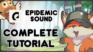 How to Use Epidemic Sound for YouTube 2025 | Guide Glimpse