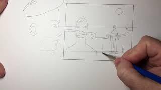 PERSPECTIVE DRAWING MADE SIMPLE!! Part one, The Horizon Line