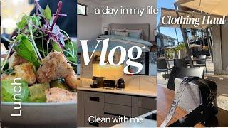 Clean With Me |  Lunch | Mini Clothing & Grocery Haul | Cook with Me