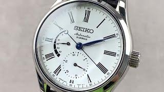 Seiko Presage SPB045 White Enamel Seiko Watch Review