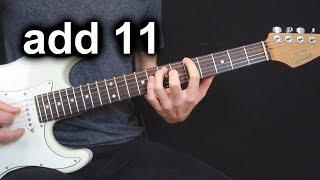Add11 chords with open strings - AMAZING chords!