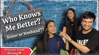 Who knows Me Better | Sister or Husband | Tanshi Vlogs | Vlog 2023