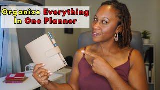 Organize Your Life In One Book : One Book July | PLAN WITH ME Pt.1