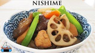 How to Make Nishime (Japanese Simmered Vegetables Recipe)-Cooking with Mom