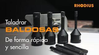 Taladrar baldosas de forma rápida y sencilla