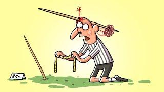 The GREATEST Javelin Thrower | Cartoon Box 406 | by Frame Order | Hilarious Cartoons