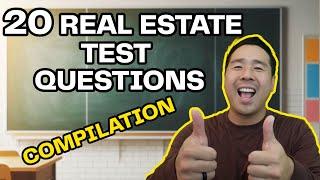 20 Real Estate Exam Questions for 2025 (Compilation)