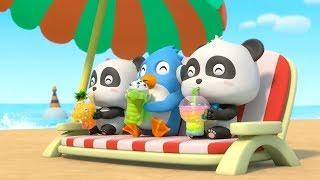 Bayi Panda Minum Juz Segar Dan Enak | Lagu Anak-anak | Juz Enak & Lezat | BabyBus Bahasa Indonesia